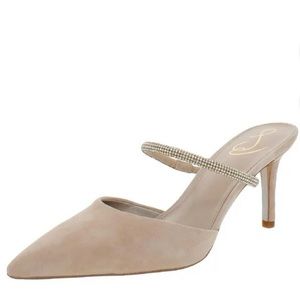NWT Sam Edelman Womens Verity Suede Slip On Mules- US8